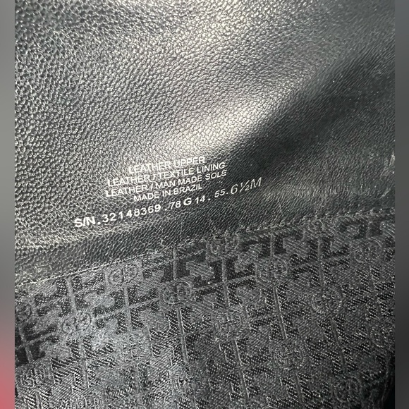 Tory Burch Riding Boots Claremont Tall Boots Quilted Black Vegan Leather… - Picture 9 of 16